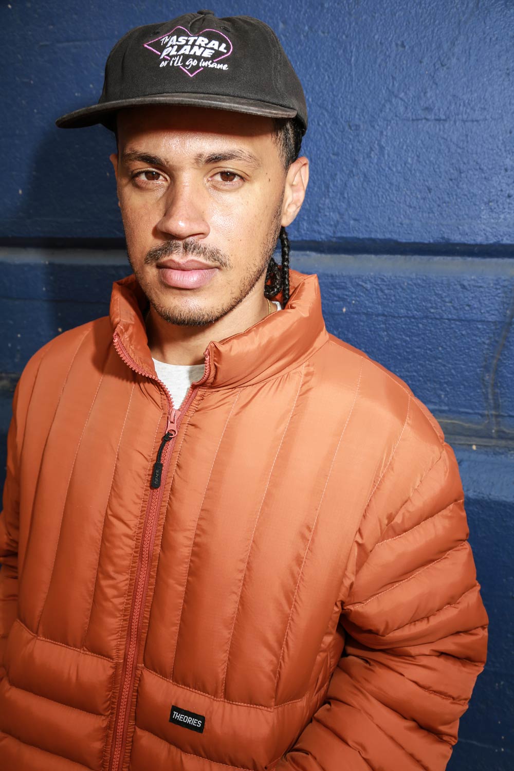 Theories Astral Plane Strapback Hat Washed Black