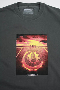 Theories It's Happening Garment-Dyed Tee Washed Black