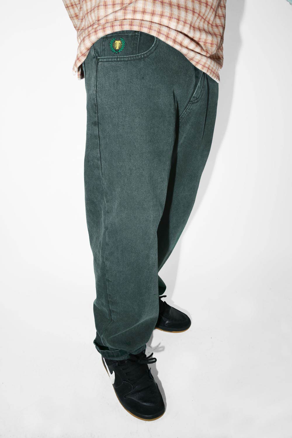 Theories Plaza Jeans Washed Evergreen