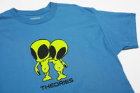 Theories Twins Tee Slate Blue