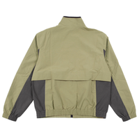 Theories TAILWIND VENTED WINDBREAKER JACKET Olive back flat
