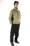 Theories TAILWIND VENTED WINDBREAKER JACKET Olive model side