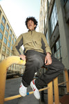 Theories TAILWIND VENTED WINDBREAKER JACKET Palm/Black