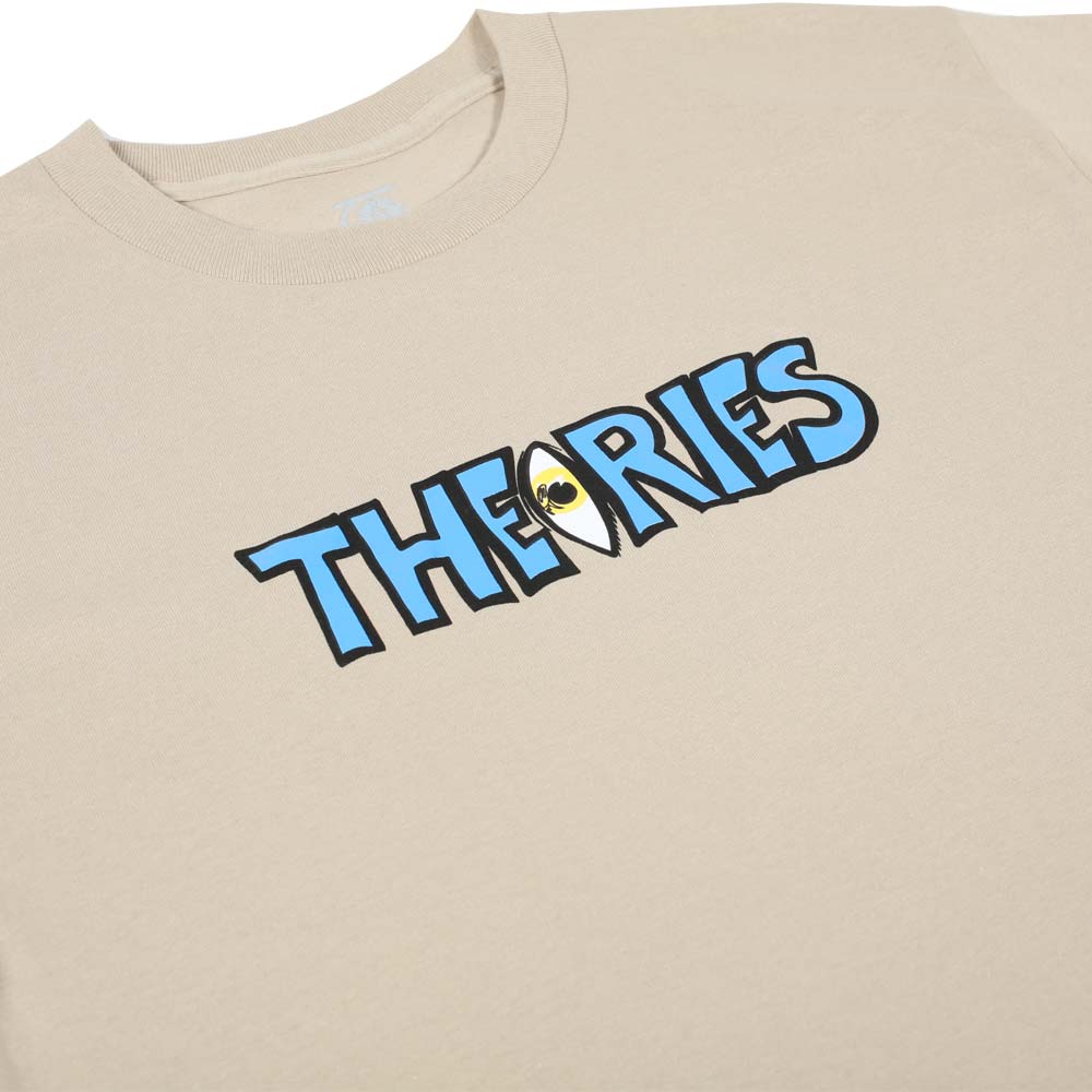 Theories THAT'S LIFE Tee Sand Detail