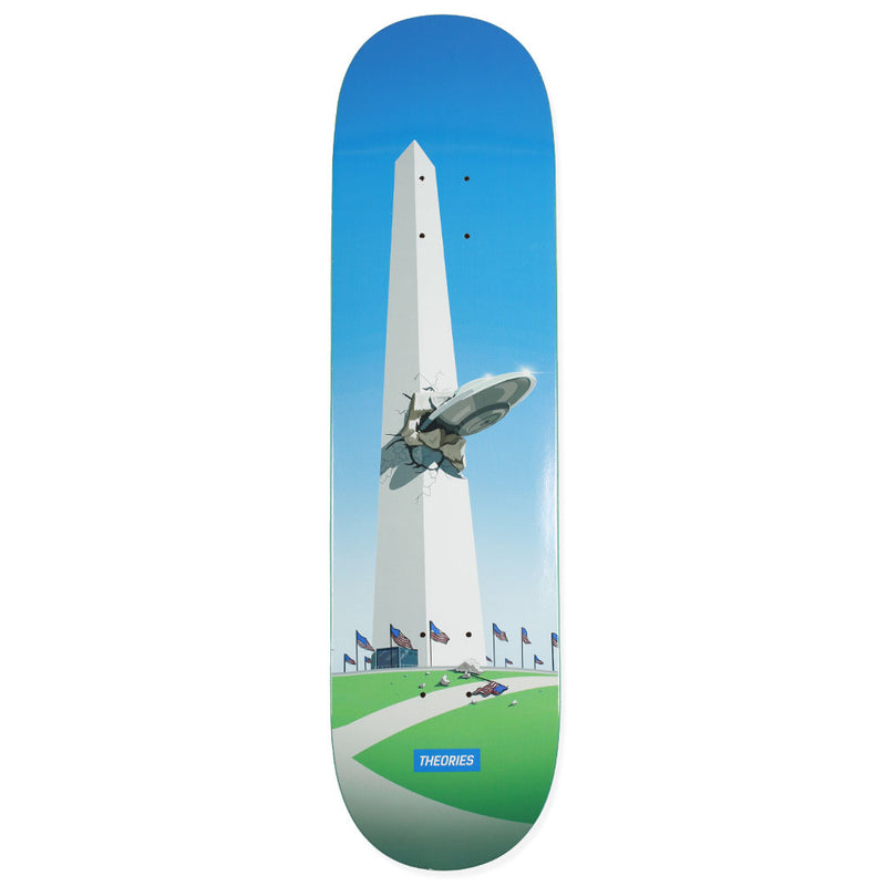 Theories The Incident Skateboard Deck Front