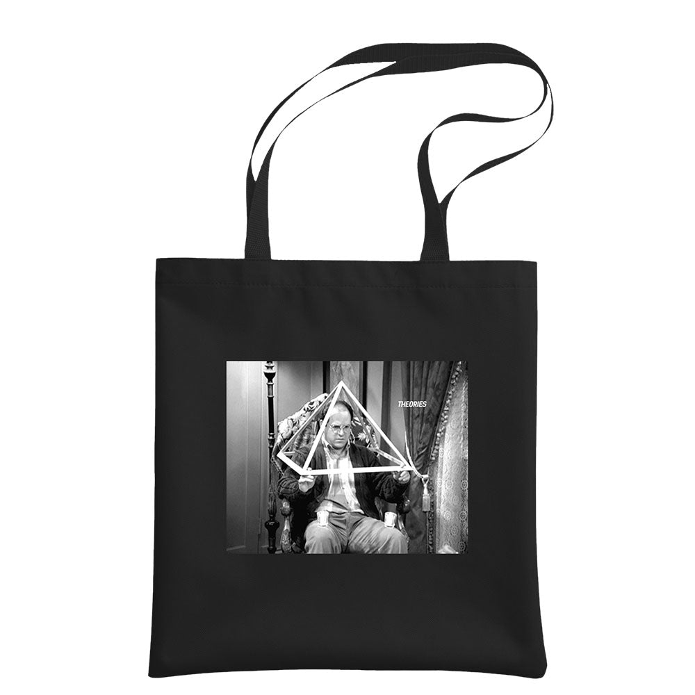 Theories TRINITY OF COSTANZA Tote Black Front