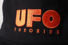 Theories UFO TRUCKER HAT BLACK detail
