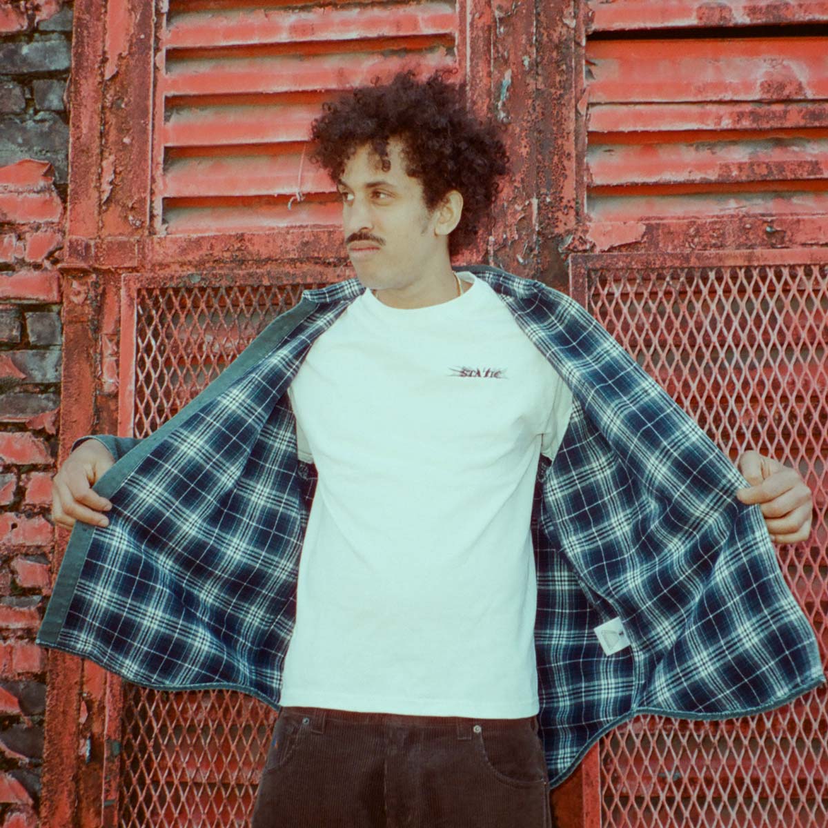 Theories Flannel Lined Union Shirt Sea Green