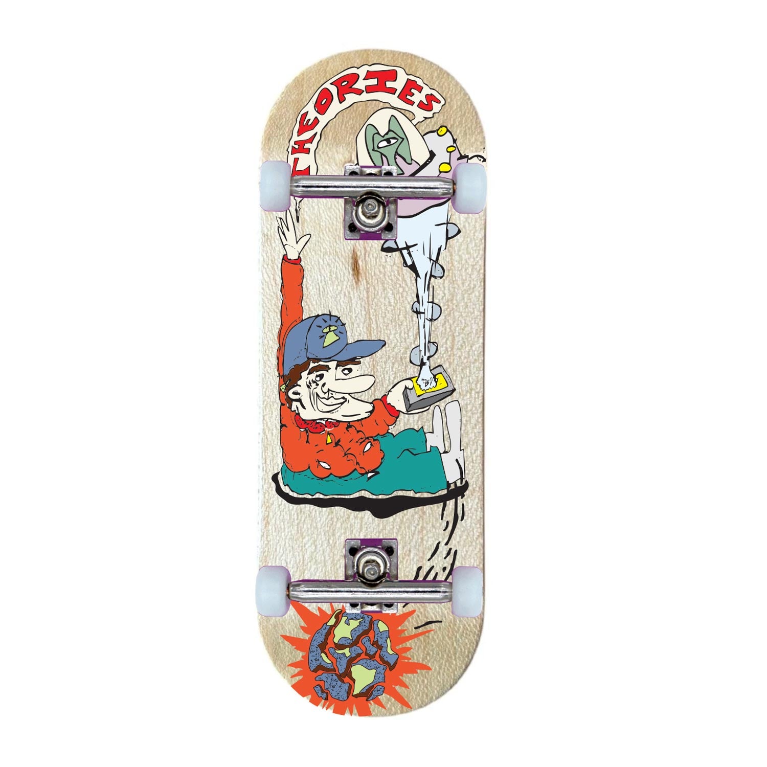 Planche de skateboard Theories Outer Space PRÉCOMMANDE
