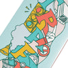 Traffic Skateboards Hiroki Chaos Skateboard Deck Detail