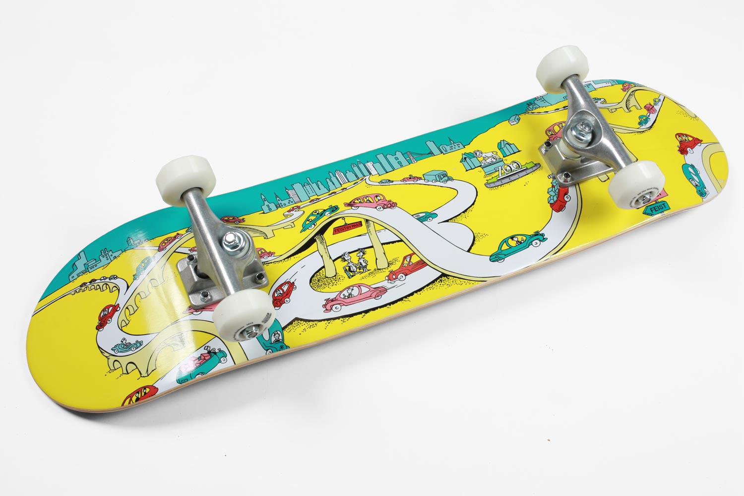 Traffic Josh Feist Places You'll Go Complete Skateboard Deck