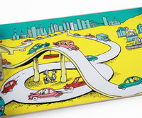 Traffic Josh Feist Places You'll Go Complete Skateboard Deck