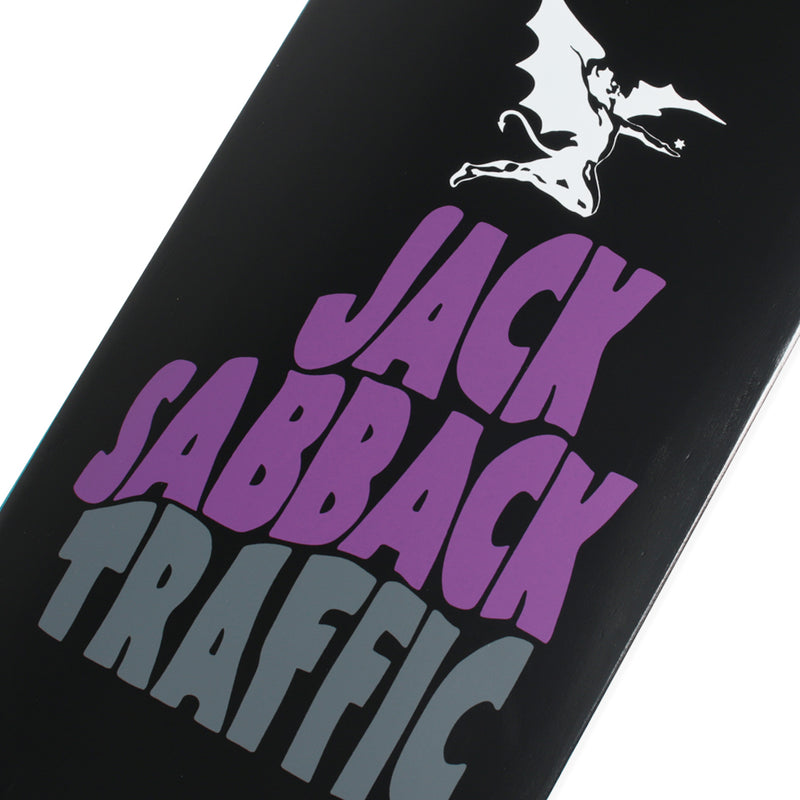 Traffic Skateboards Jack Sabback Black Sabbath REISSUE Skateboard Deck Detail