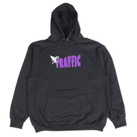 Traffic Skateboards Sabbath Hoodie Black Front 