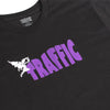 Traffic Skateboards Sabbath Tee Black Detail