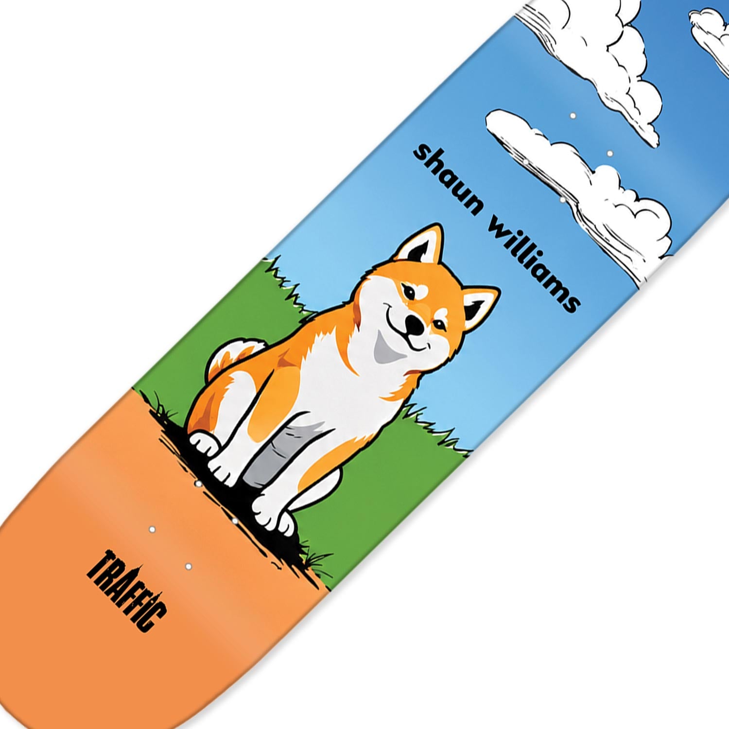 Traffic Skateboards Shaun Williams Miso Skateboard Deck PREBOOK