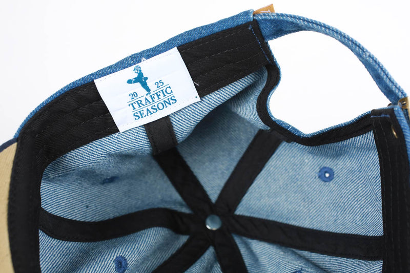 Traffic Skateboards x Seasons Skateshop Collab Hat Denim / Navy