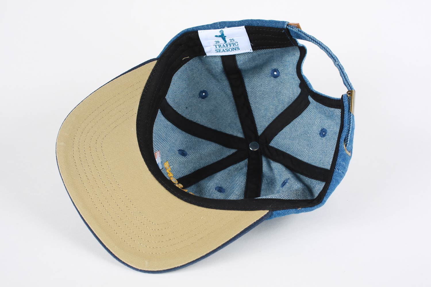 Traffic Skateboards x Seasons Skateshop Collab Hat Denim / Navy