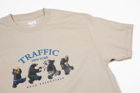 Traffic Skateboards Bear Essentials Tee Cream