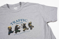 Traffic Skateboards Bear Essentials Tee Heather