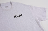 Traffic Skateboards Caution Tee Grey
