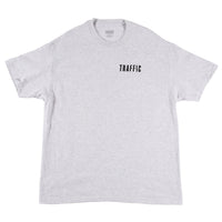 Traffic Skateboards Caution Tee Grey