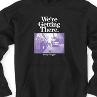 Traffic Skateboards Getting There Pullover Hooded Sweatshirt Black PREBOOK