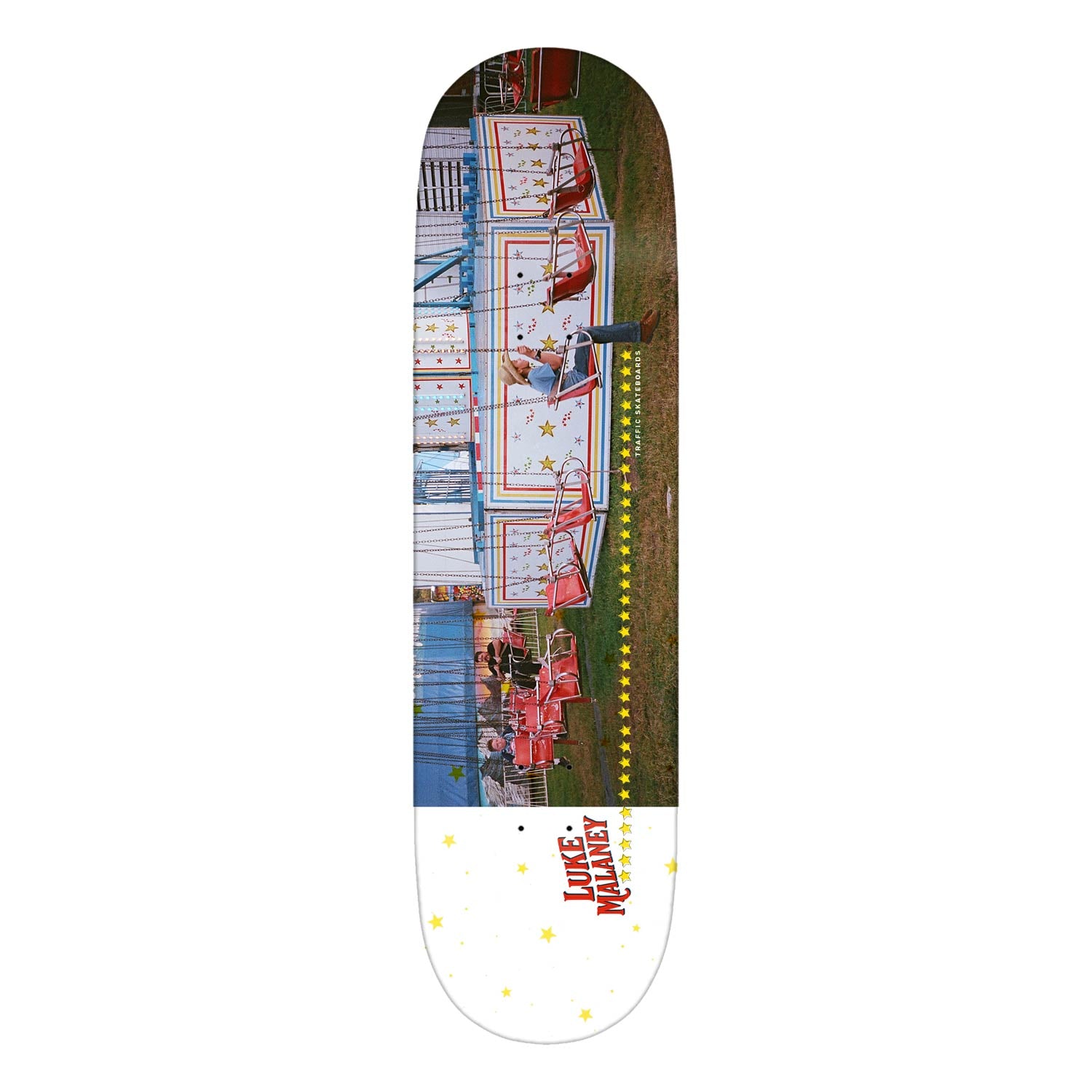 Traffic Skateboards Luke Malaney Swinger Skateboard Deck