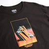 Traffic Skateboards On The Beach Tee Black