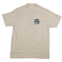 Traffic Skateboards The Worm Short Sleeve Tee Cream