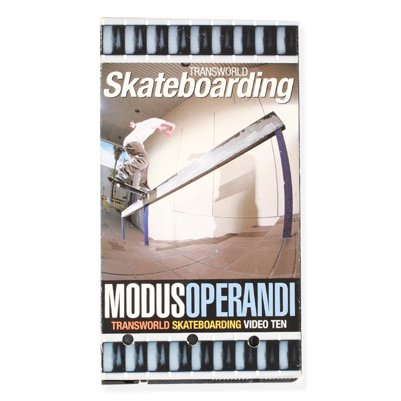 Vintage Transworld "Modus Operandi" VHS Tape 2000 FRONT