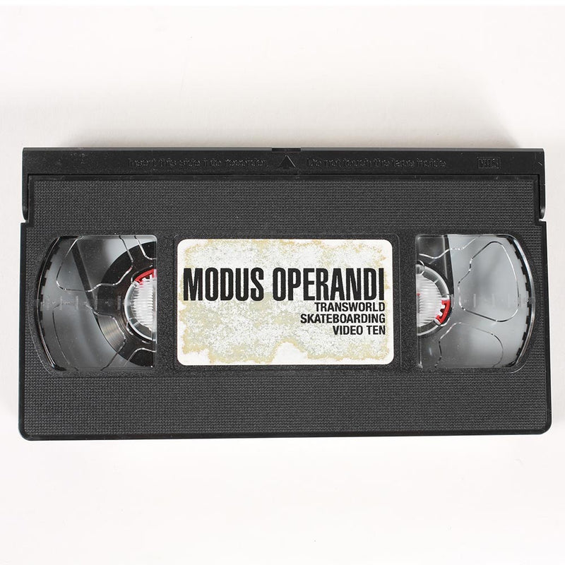 Vintage Transworld "Modus Operandi" VHS Tape 2000 TAPE