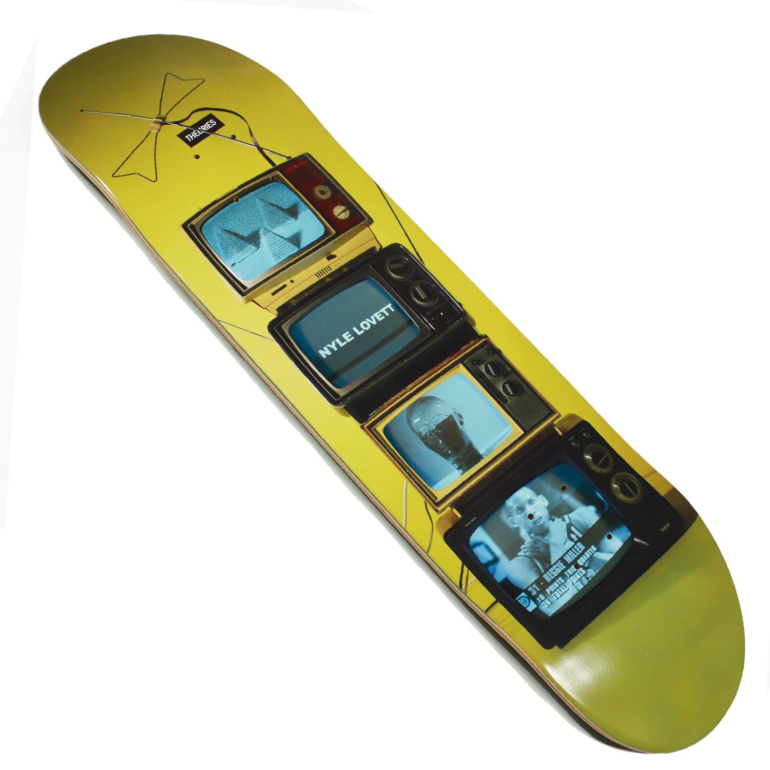 Theories Nyle Lovett Channel 4 Skateboard Deck