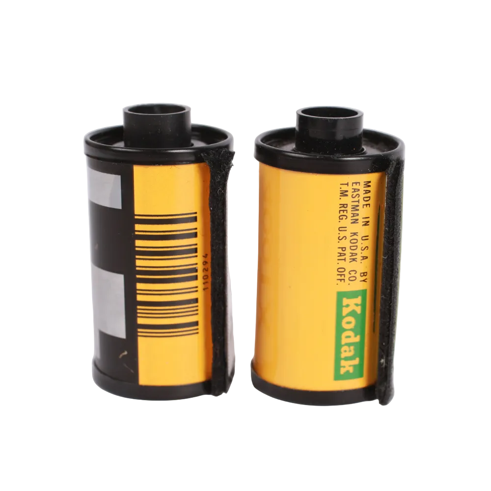 Vintage Mystery Undeveloped 35mm Film Rolls x 2
