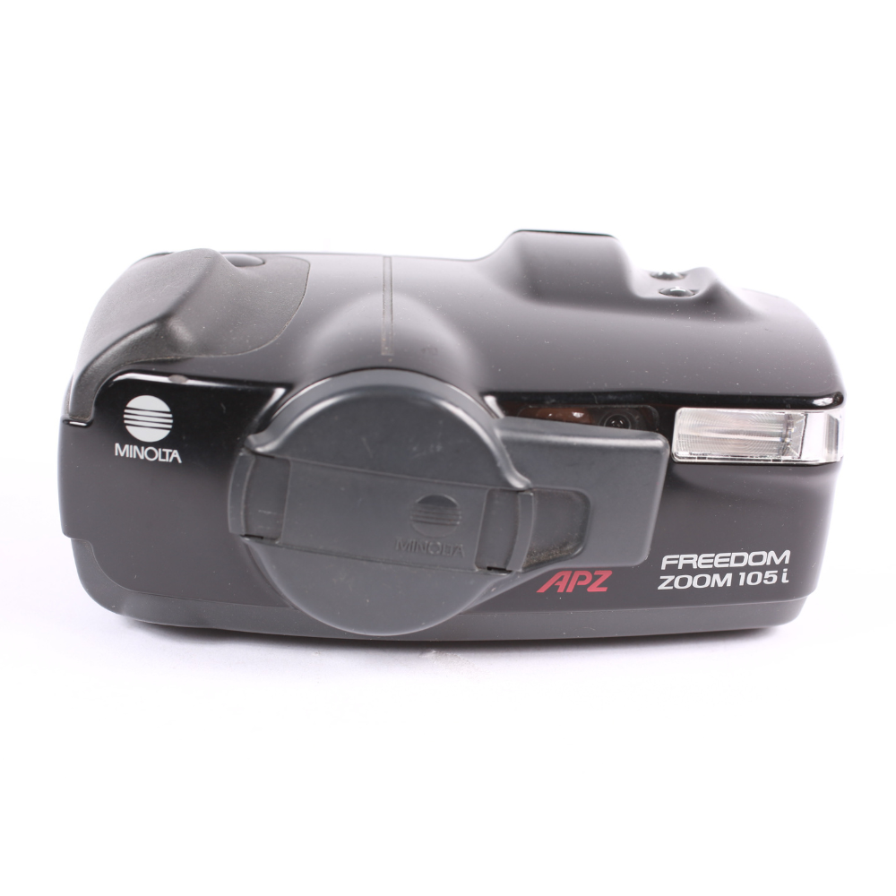 Vintage Minolta Freedom Zoom 105i 35mm Point & Shoot Film Camera