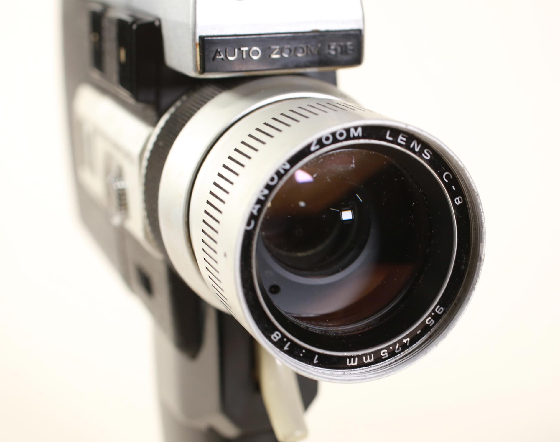 Vintage Canon 518 Auto Zoom Super 8 Camera With Case (WORKS