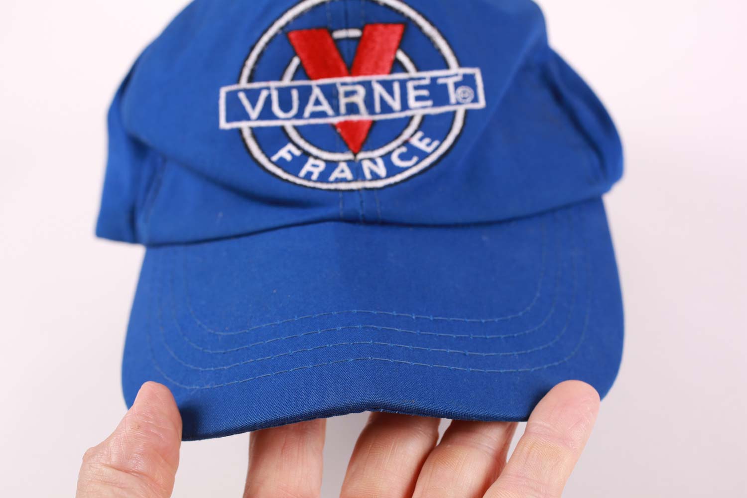 Vintage Vuarnet France Snapback Hat Blue