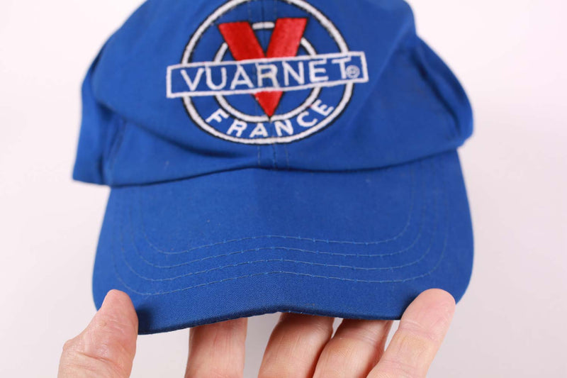 Vintage Vuarnet France Snapback Hat Blue