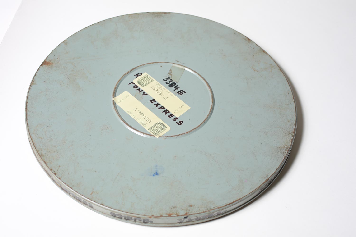 Vintage Lot of 5 x 16mm Motion Picture  Film Canisters in 14" Diameter