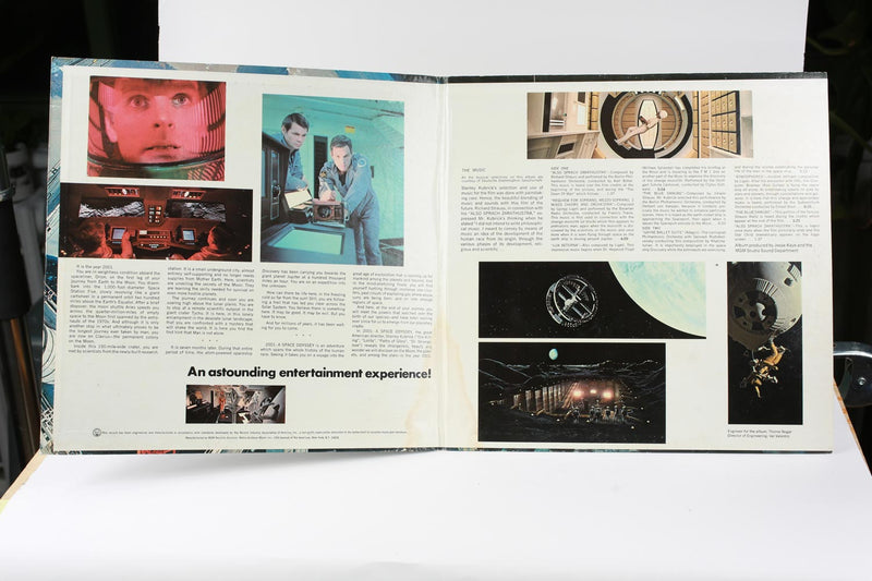 Vintage 2001 A Space Oddyssey Soundtrack Vinyl LP 1968