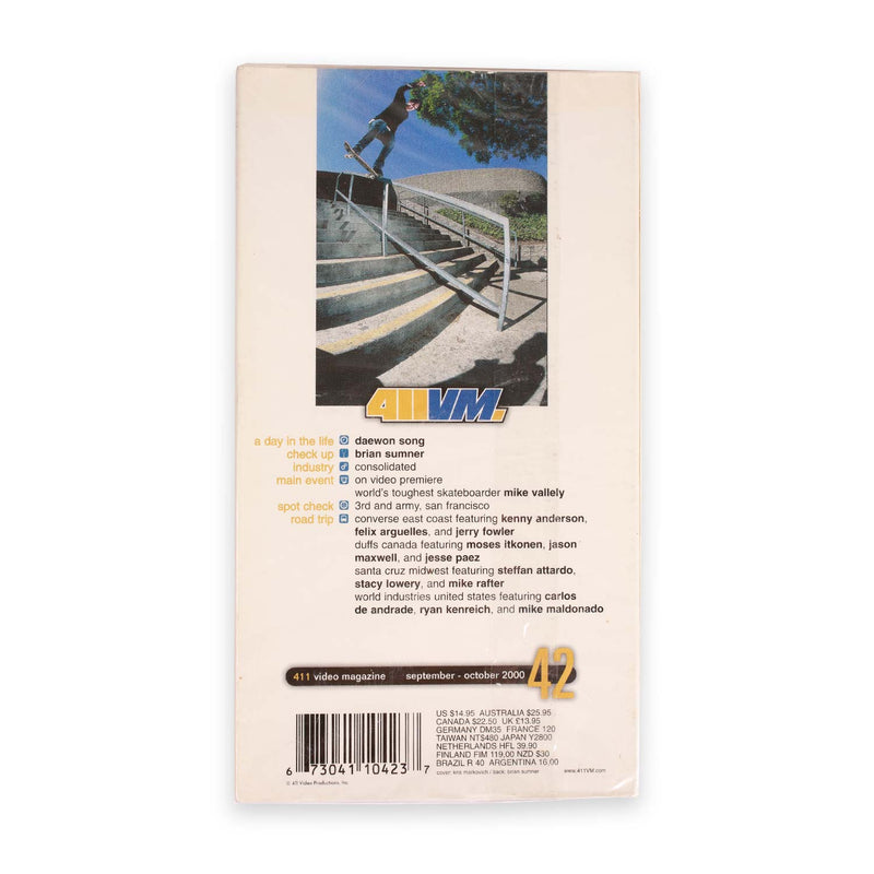 Vintage 411 VM Issue 42 VHS Tape 2000
