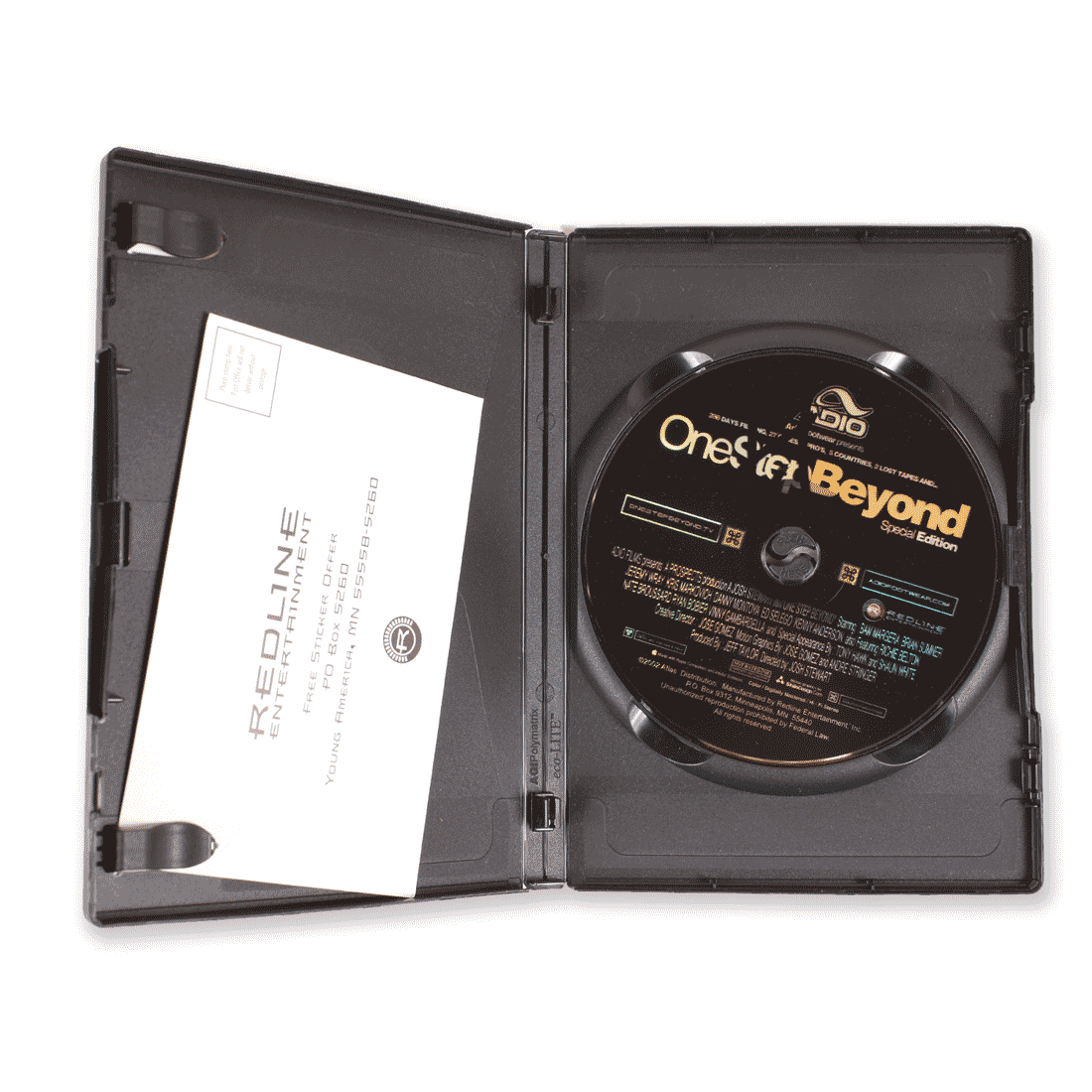 Vintage Adio Shoes One Step Beyond DVD Open Case