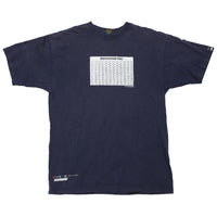 Vintage Alphanumeric Periodic Table Tee Navy M
