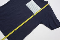 Vintage Alphanumeric Periodic Table Tee Navy M