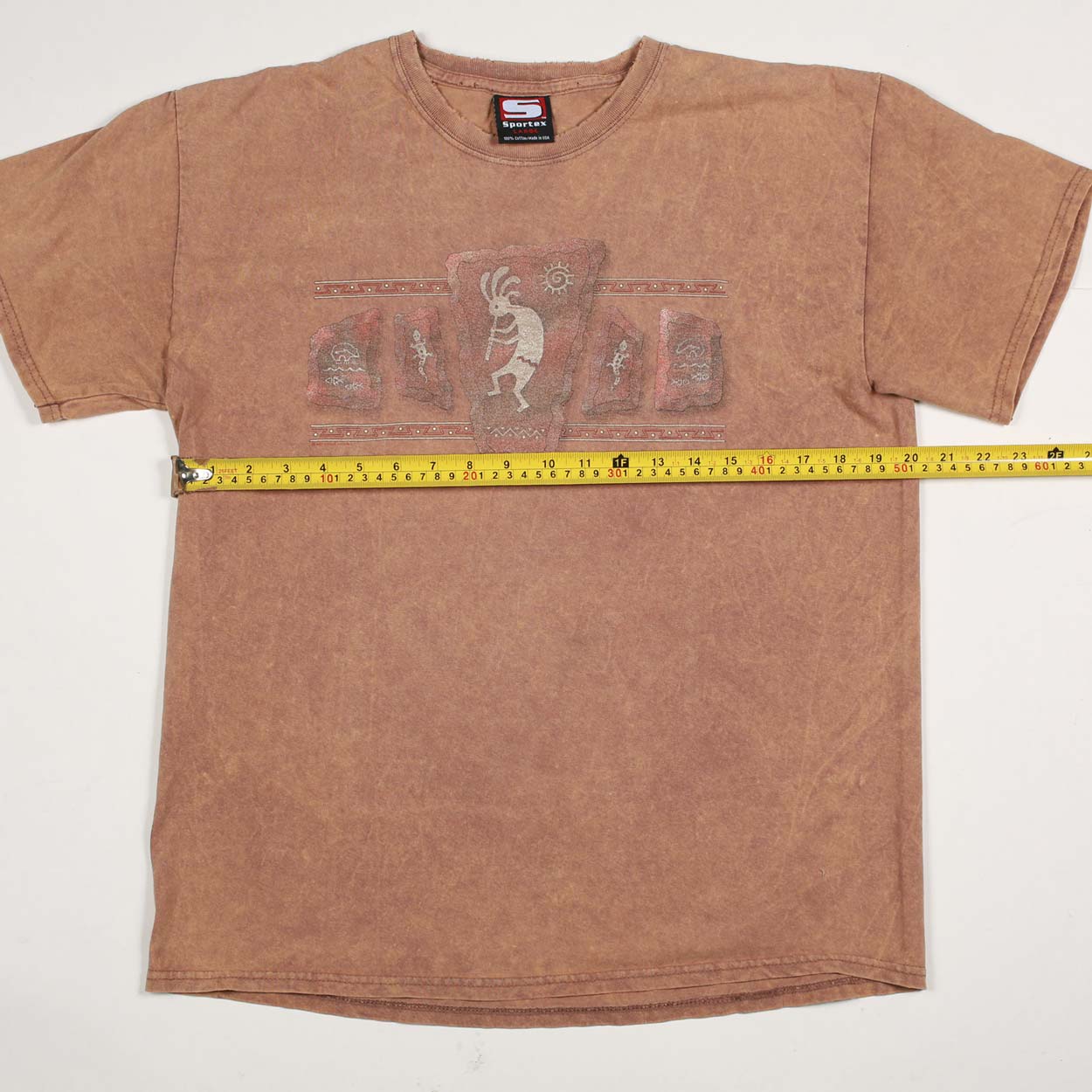Vintage Anasazi State Park Kokopeli Tee Clay L