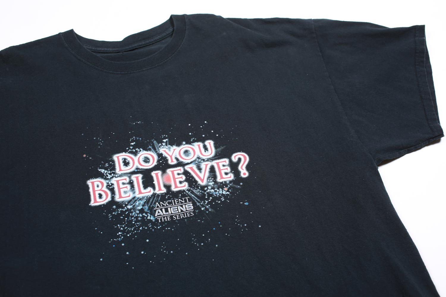 Vintage Ancient Aliens TV Promo Tee Black