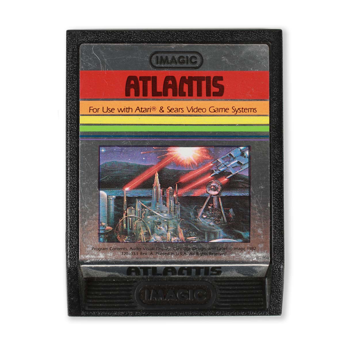 Vintage Atlantis Atari Game 1982 – THEORIES OF ATLANTIS