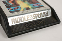 Vintage Riddle of the Sphinx Atari Game 1982