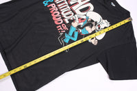 T-shirt Vintage Nascar Coors Racing Winston Cup Bill Elliot 1988 Noir M