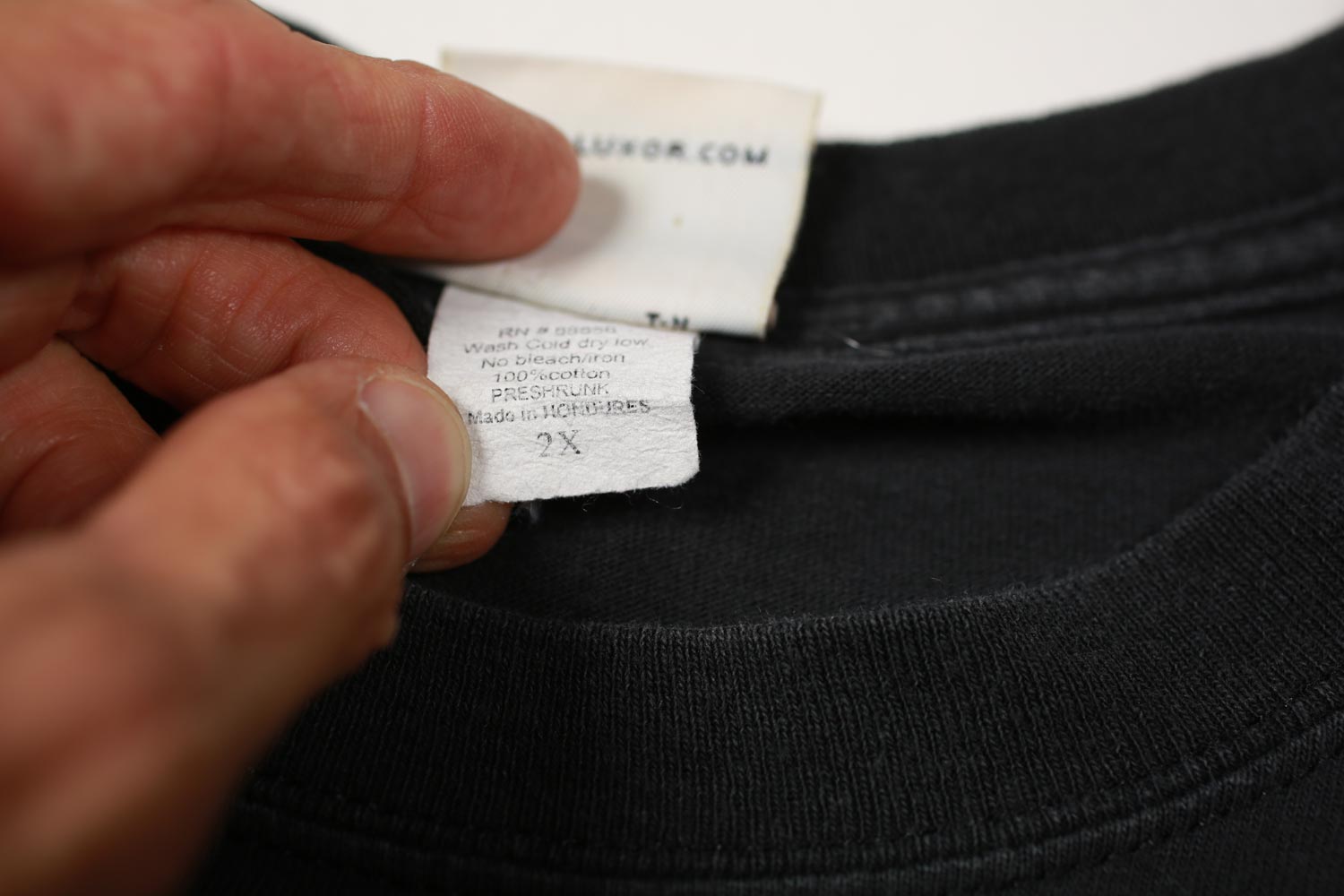 Vintage Blue Man Group Luxor Hotel Black Tee XXL